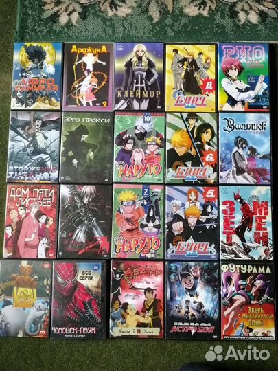 Dvd диски аниме