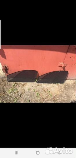 Каркасные шторки на поло седан