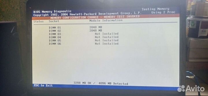 Сервер hp proliant dl360 g4