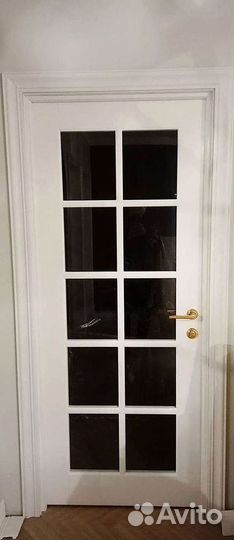 Стеклянные двери