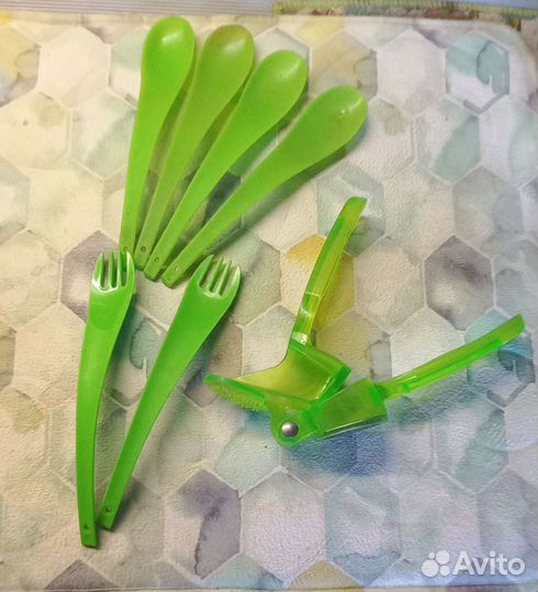 Ложки, чеснокодавилка