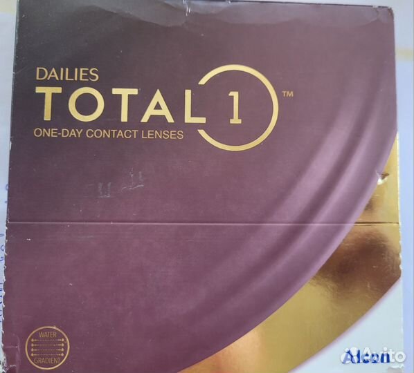 Линзы dailies total 1 -3,5