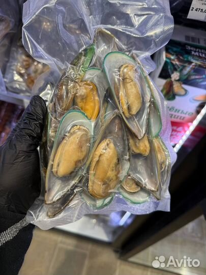 Зеленые мидии