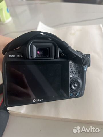 Продано Зеркальный фотоаппарат canon eos 100d объявление продам