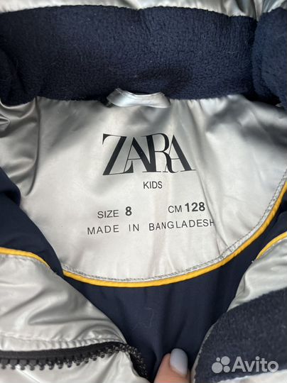 Пуховик Zara 8 лет