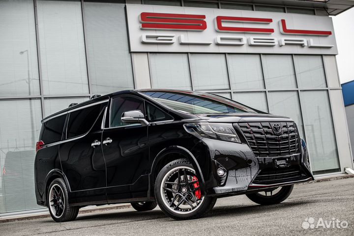 Расширители арок для Toyota Alphard (3G) 2015-2017