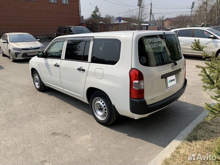 Toyota Probox 1.3 CVT, 2017, 140 000 км