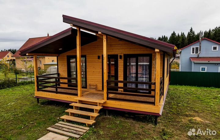 Строительство каркасных домов / Каркасный дом под