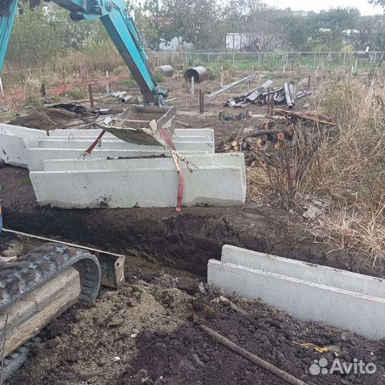 Услуги мини экскаватора