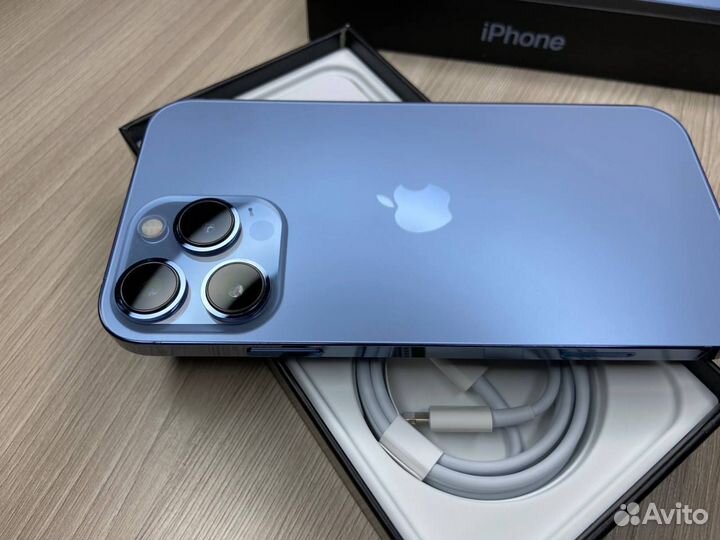 iPhone xr в корпусе 14 pro на 128 гб голубой