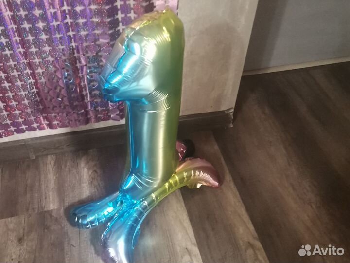 Фольгированный шар единичка