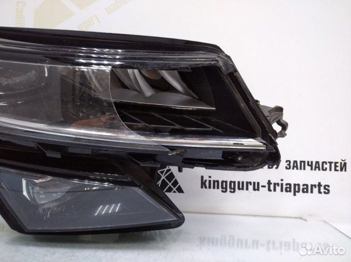 Фара лэд LED светодиодная правая Skoda Kodiaq 1