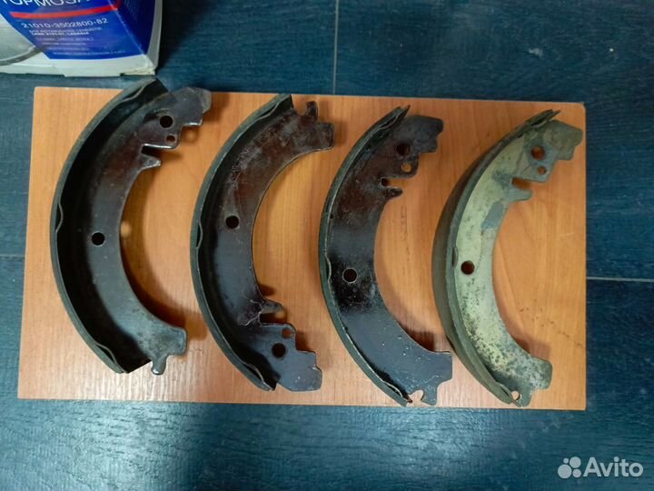 Тормозные колодки задние ваз