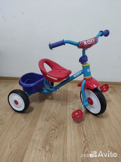 Велосипед трехколесный