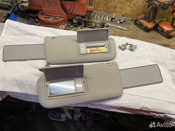 Солнцезащитные козырьки на Паджеро 4