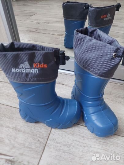 Детские резиновые сапоги 22-23 размер