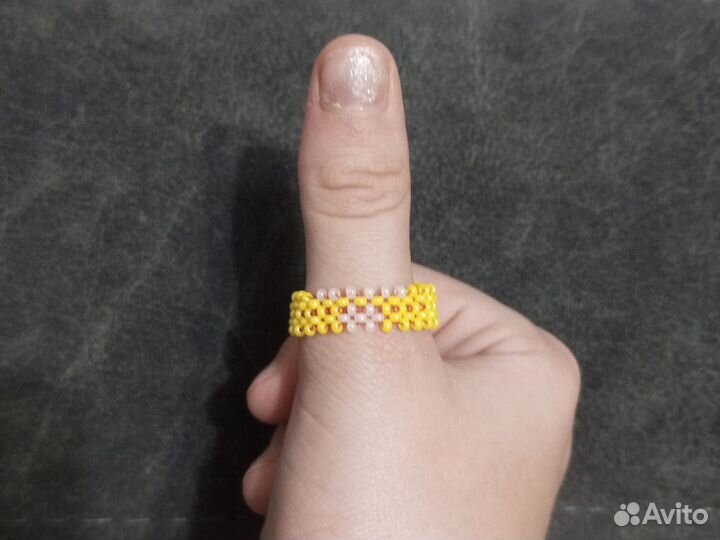 Кольца из бисера