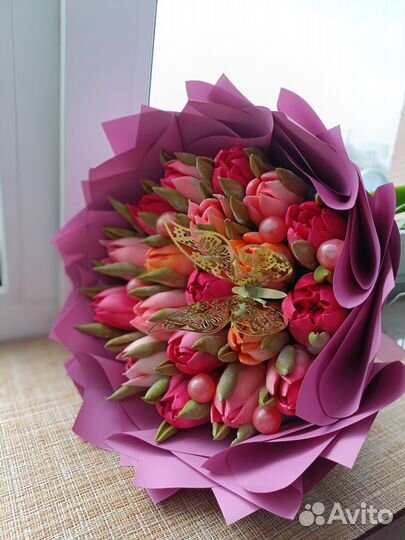 Съедобные букеты из зефира