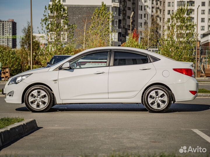 Hyundai Solaris 1.6 МТ, 2015, 156 000 км