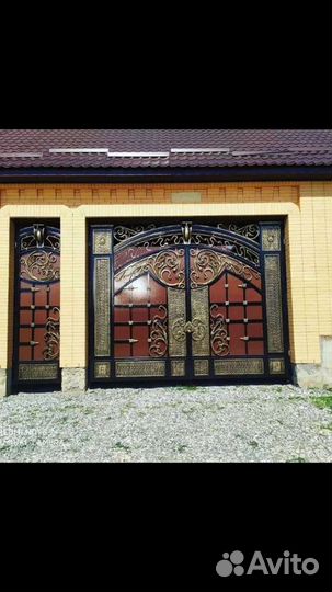 Кованые ворота