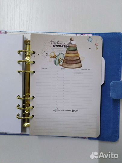 Ежедневник (планер, бебибук) для мальчика