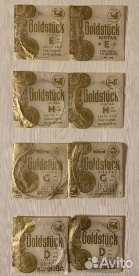 Струны для гитары Goldstuck, Schutz Marke, Germany