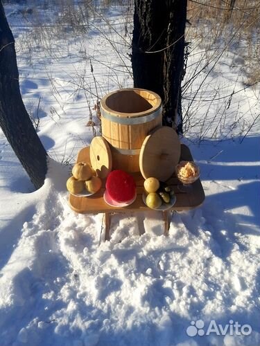 Кадка дубовая 50 литров