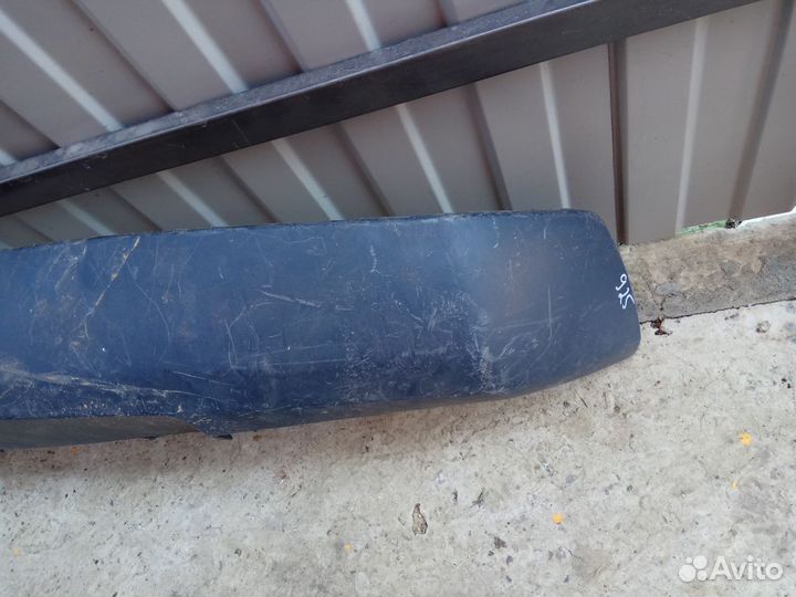 Накладка заднего бампера Renault megane 2 Зад