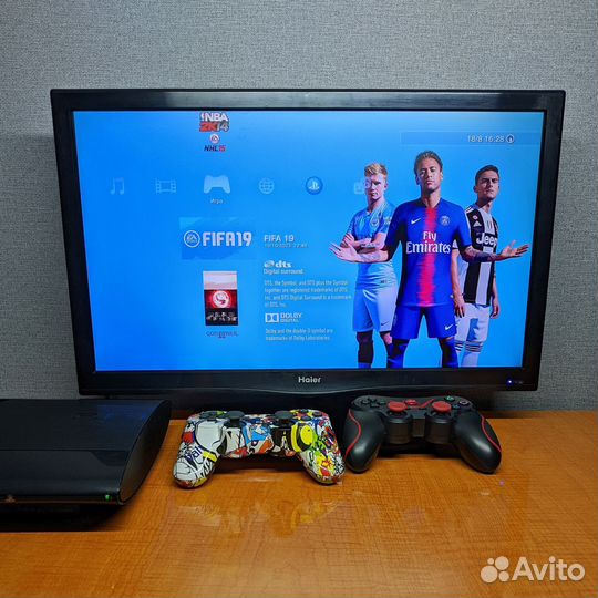 Sony playstation 3 super slim / 35 игр/ Прошитая