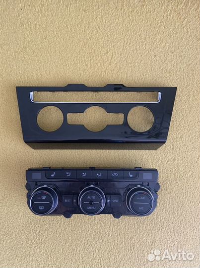 Оригинальная панель климат-контроля VW Passat b8