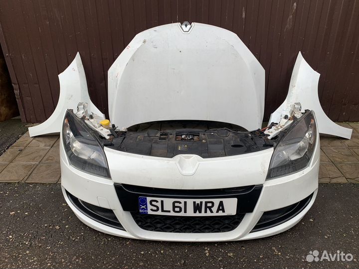 Ноускат для Renault Megane 3 GT Морда в сборе