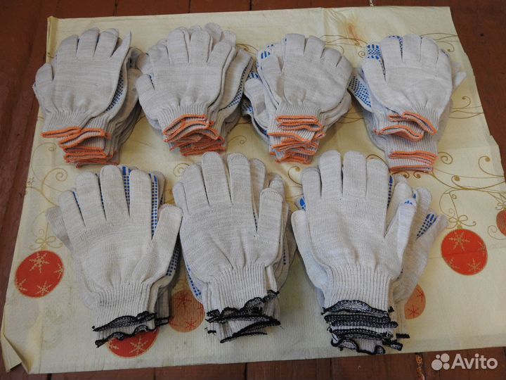 Перчатки трикотажные рабочие х/б