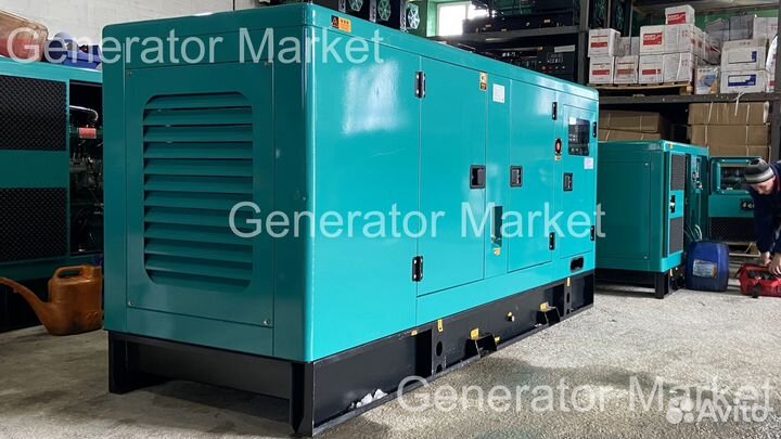 Дизельный генератор 120 квт в кожухе