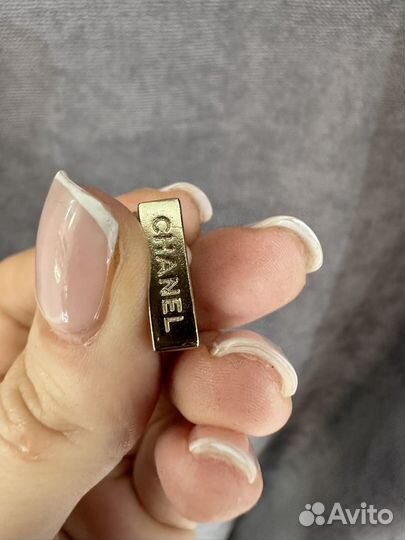 Серьги chanel