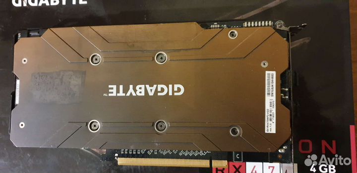 Видеокарта rx 470 4gb