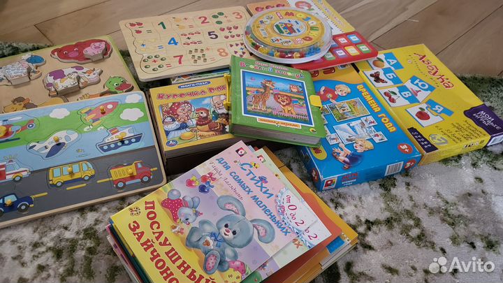 Развивающие игрушки пакетом