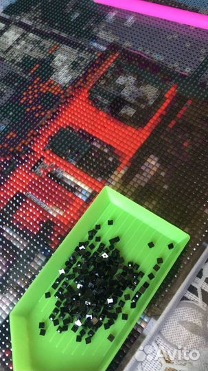 Сборка алмазной мозаики