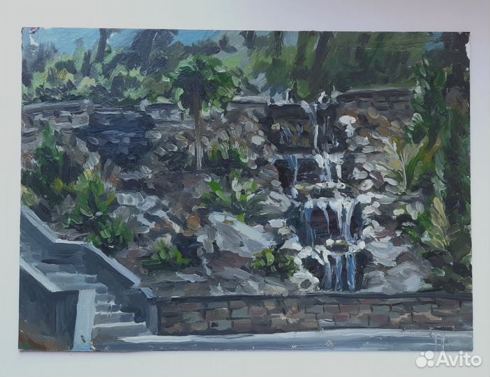 Этюд маслом 