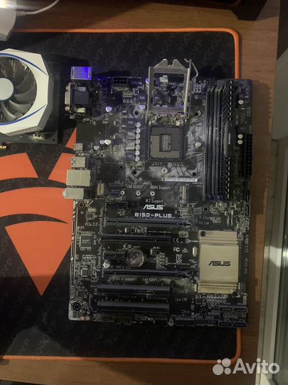 Материнская плата asus b150 plus