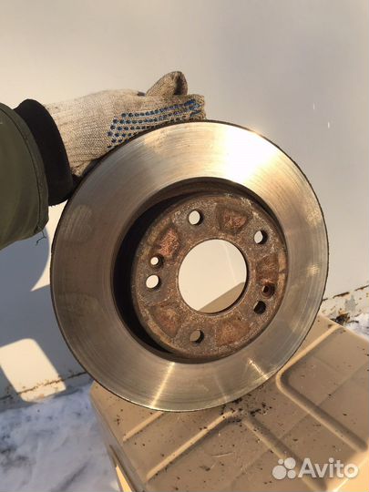 Передние тормозные диски киа сид