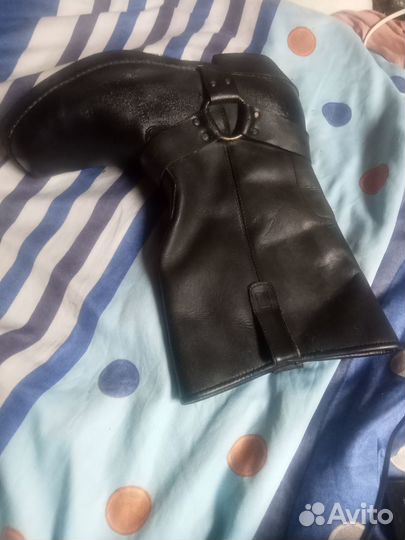 Мотосапоги кожаные размер 44 45 новые