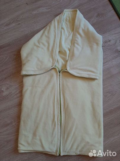 Теплый Конверт на выписку зимний