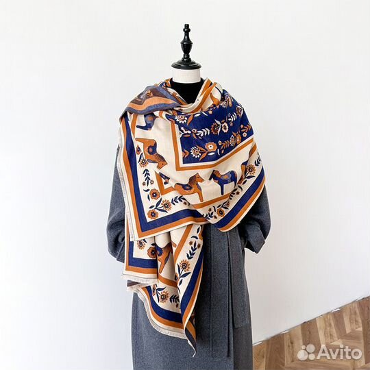 Шарф Hermes палантин 2024