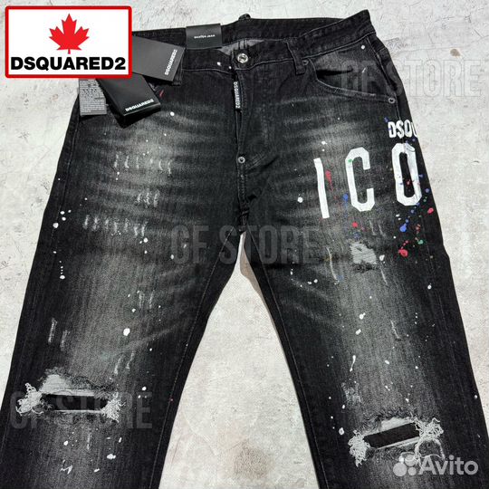 Джинсы Dsquared2 Slim Fit Amiri type