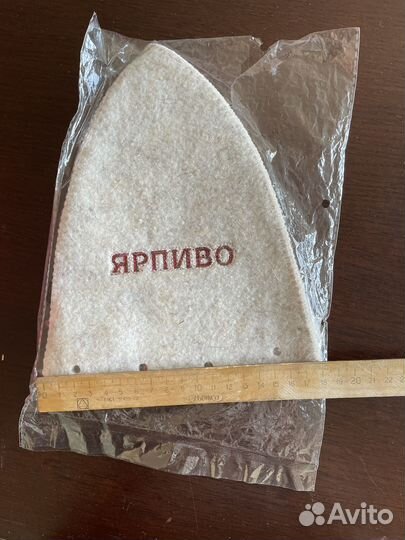 Шапка для бани сауны войлок новая