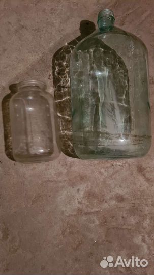 Банки 5 л,бутыль 20 л