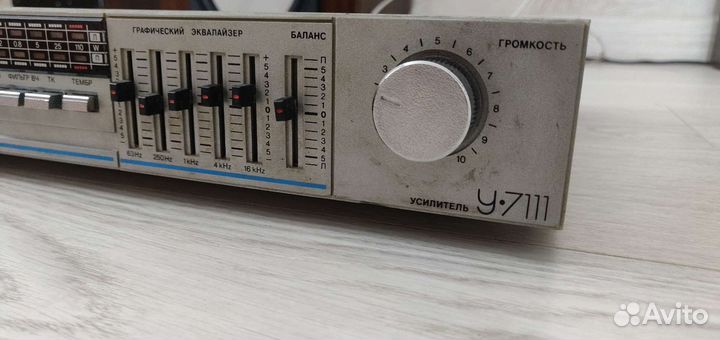 Усилитель мощности радиотехника у7111