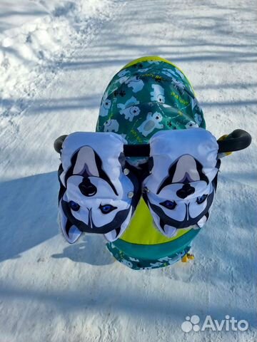 Детские санки коляска