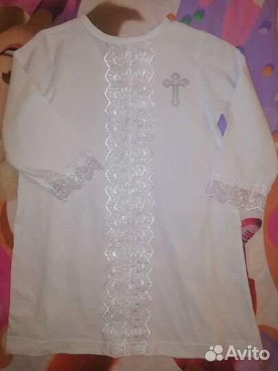 Крестильный набор для девочки новый