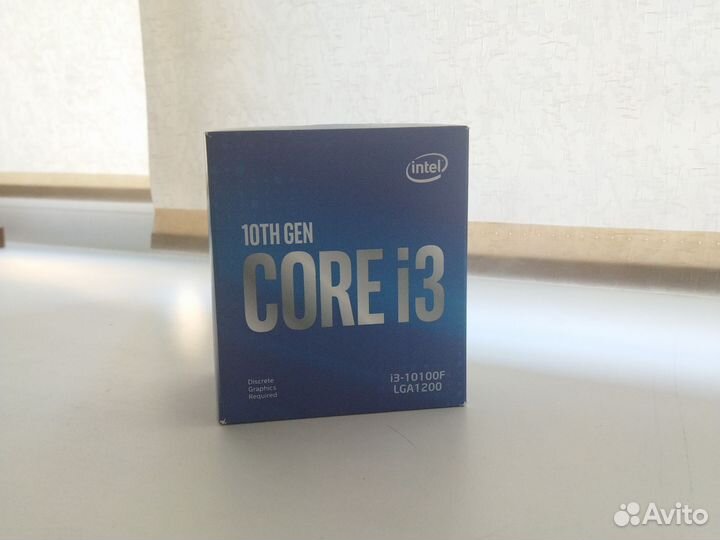 Процессор intel core i3 10100f